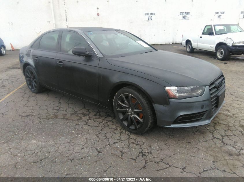 2013 AUDI A4 PREMIUM PLUS - WAUHFAFL0DN024040