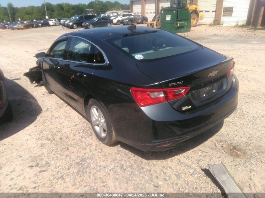 2019 CHEVROLET MALIBU LS - 1G1ZB5STXKF188346