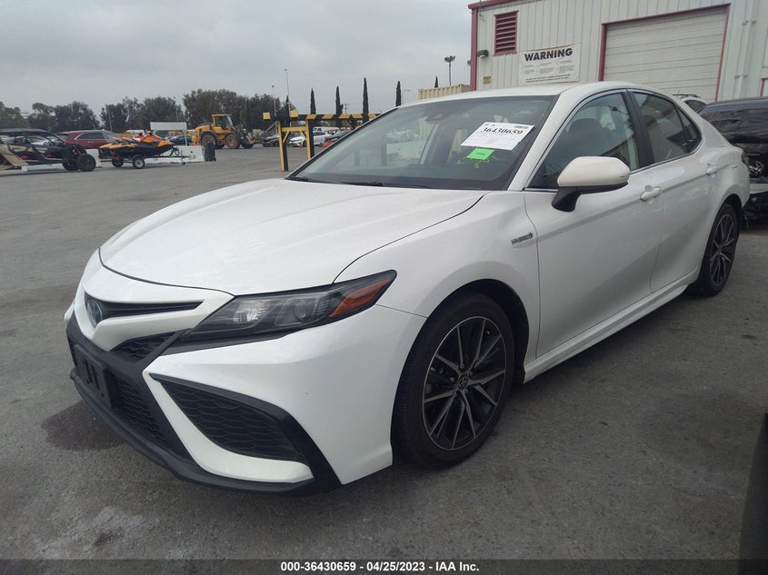 VIN 4T1G31AK8MU026397 2021 TOYOTA CAMRY HYBRID SE