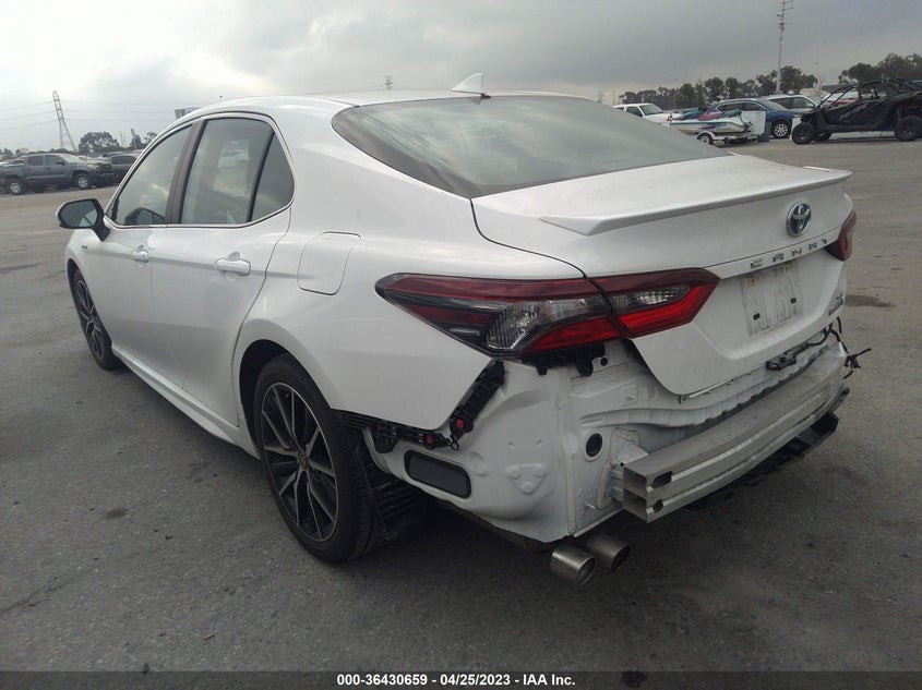 VIN 4T1G31AK8MU026397 2021 TOYOTA CAMRY HYBRID SE
