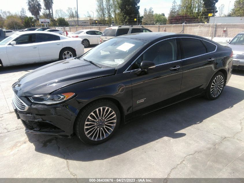2018 FORD FUSION ENERGI TITANIUM/PLATINUM - 3FA6P0SU2JR111291