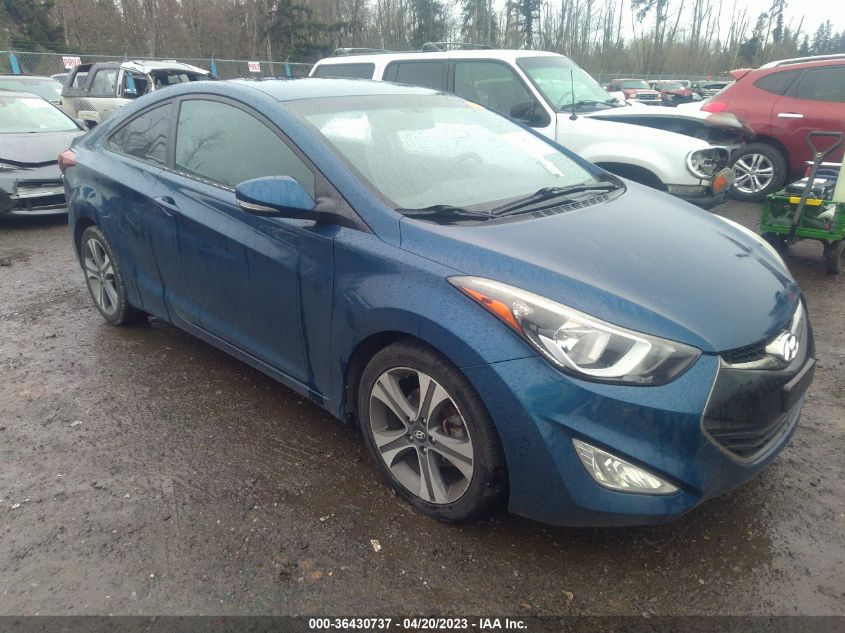 2014 HYUNDAI ELANTRA COUPE - KMHDH6AH3EU029277