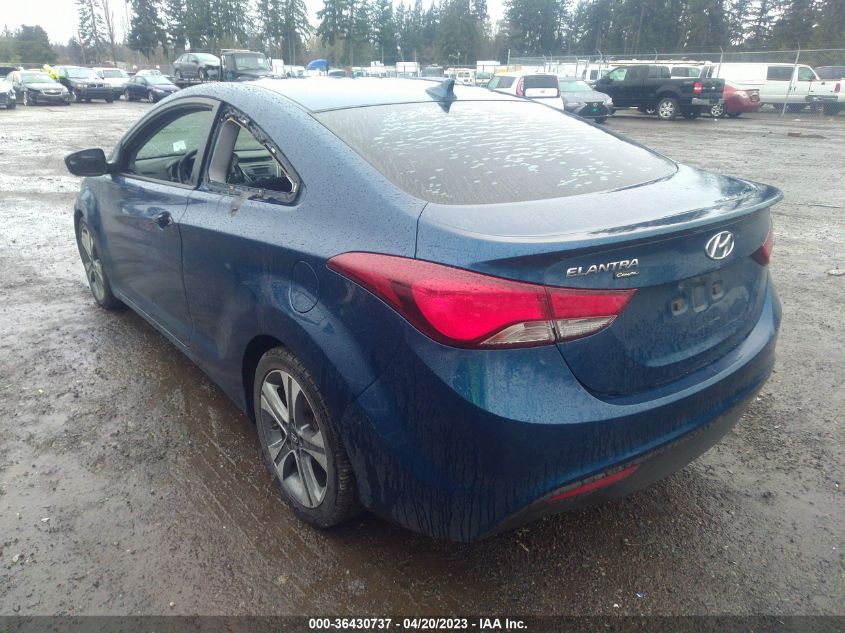 2014 HYUNDAI ELANTRA COUPE - KMHDH6AH3EU029277