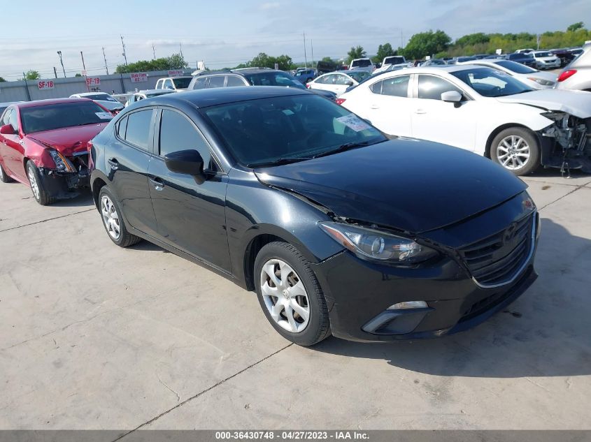 2015 MAZDA MAZDA3 I SPORT - 3MZBM1U78FM224064