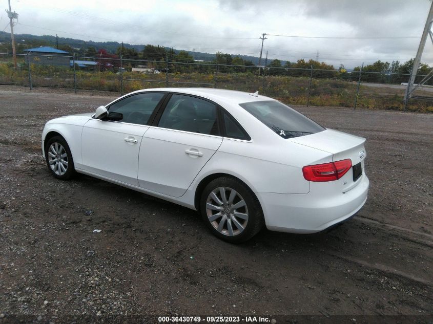 2013 AUDI A4 PREMIUM - WAUBFAFL0DN013190