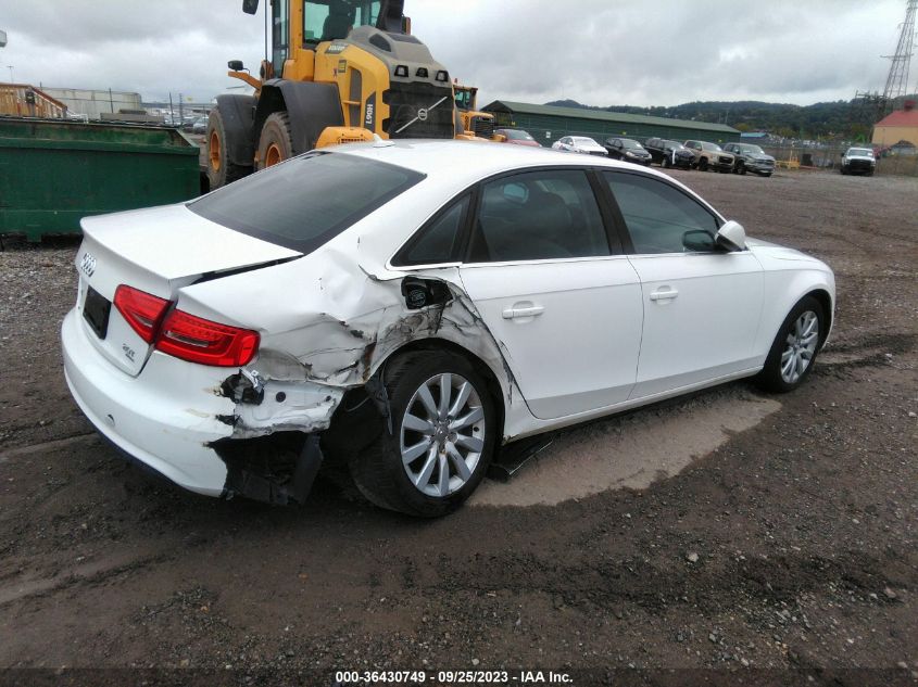 2013 AUDI A4 PREMIUM - WAUBFAFL0DN013190