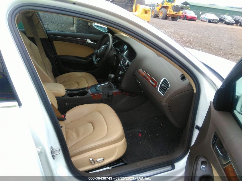 2013 AUDI A4 PREMIUM - WAUBFAFL0DN013190