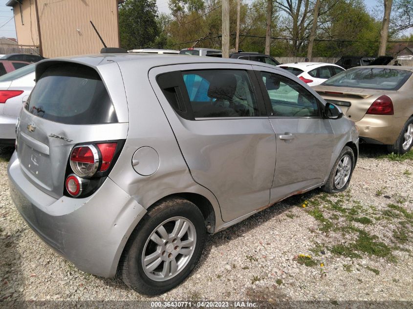 2014 CHEVROLET SONIC LT - 1G1JC6SH4E4112456