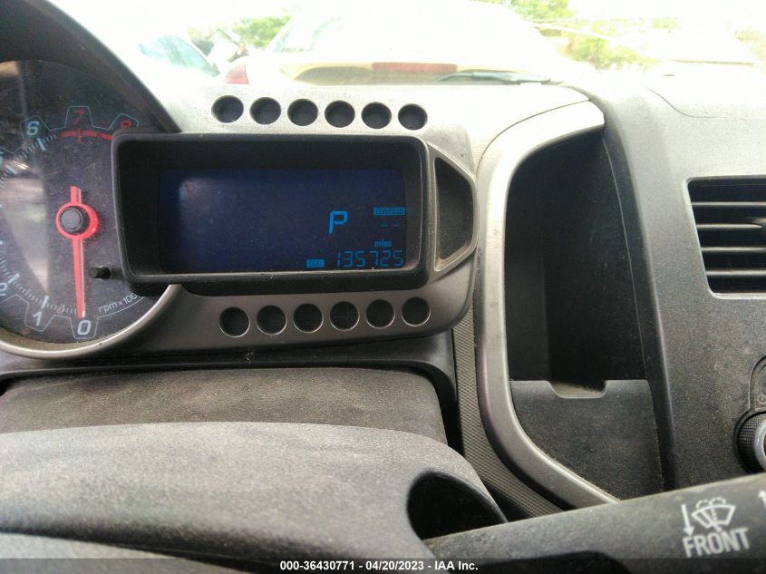 2014 CHEVROLET SONIC LT - 1G1JC6SH4E4112456
