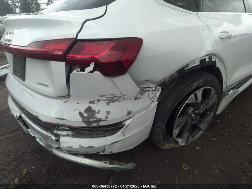 2020 AUDI E-TRON SPORTBACK PREMIUM PLUS WA12ABGE4LB036117