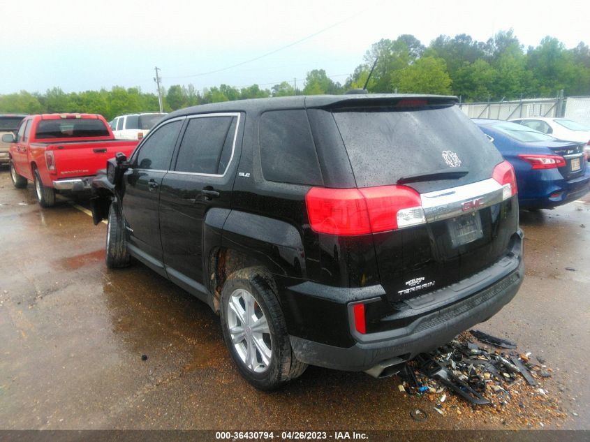 2017 GMC TERRAIN SLE - 2GKALMEK1H6325695