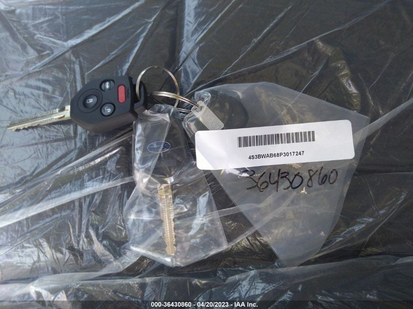 2023 SUBARU LEGACY - 4S3BWAB68P3017247