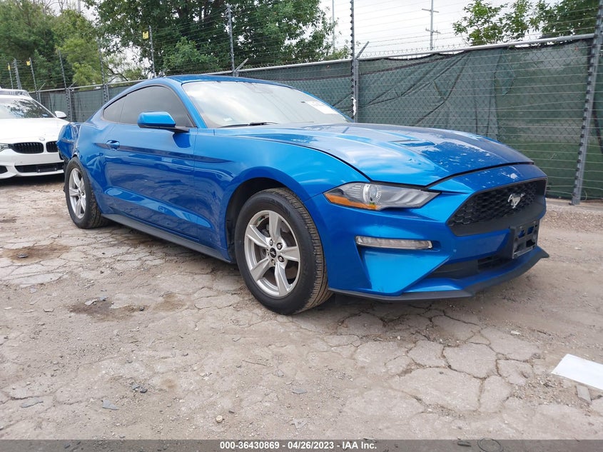 VIN 1FA6P8TH8M5137966 2021 FORD MUSTANG ECOBOOST