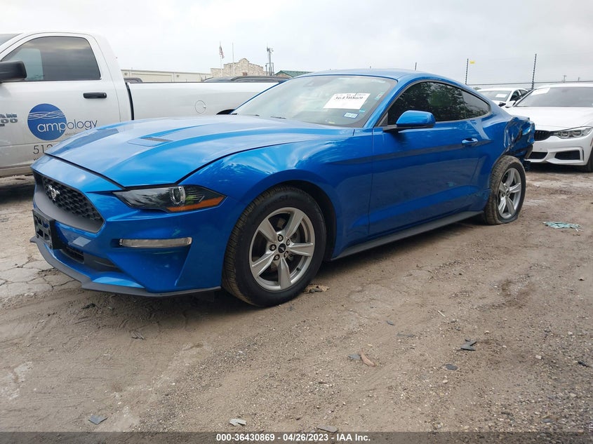 VIN 1FA6P8TH8M5137966 2021 FORD MUSTANG ECOBOOST