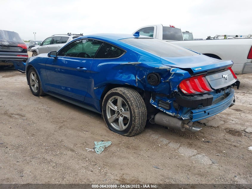 VIN 1FA6P8TH8M5137966 2021 FORD MUSTANG ECOBOOST