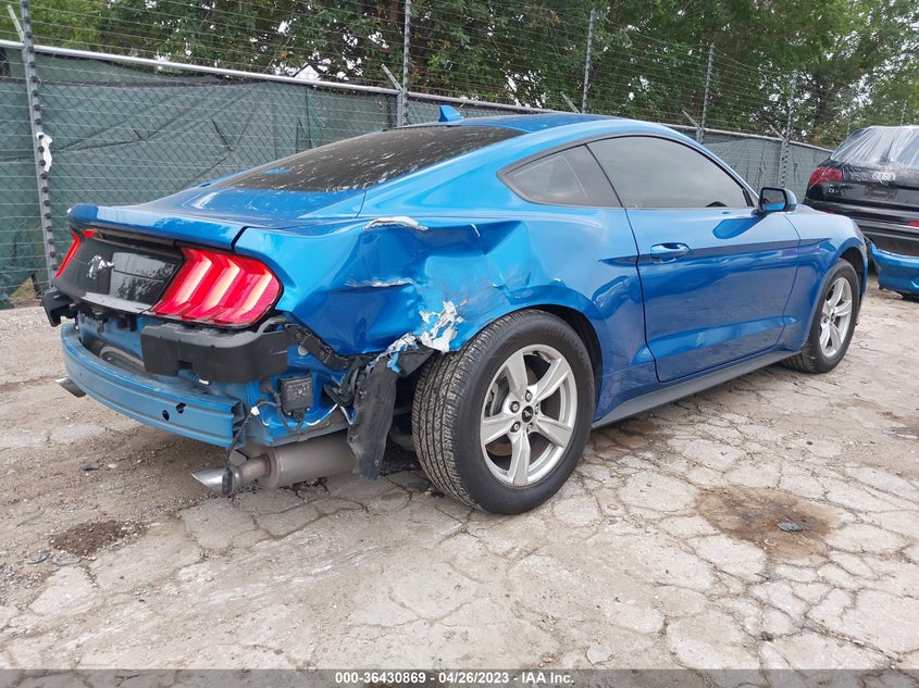 VIN 1FA6P8TH8M5137966 2021 FORD MUSTANG ECOBOOST