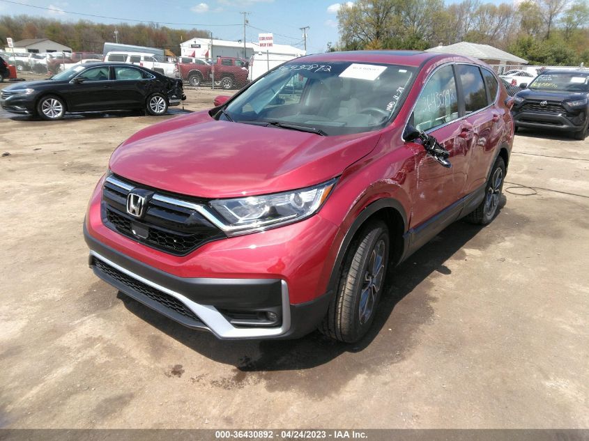 2022 HONDA CR-V EX-L - 7FARW2H86NE019807
