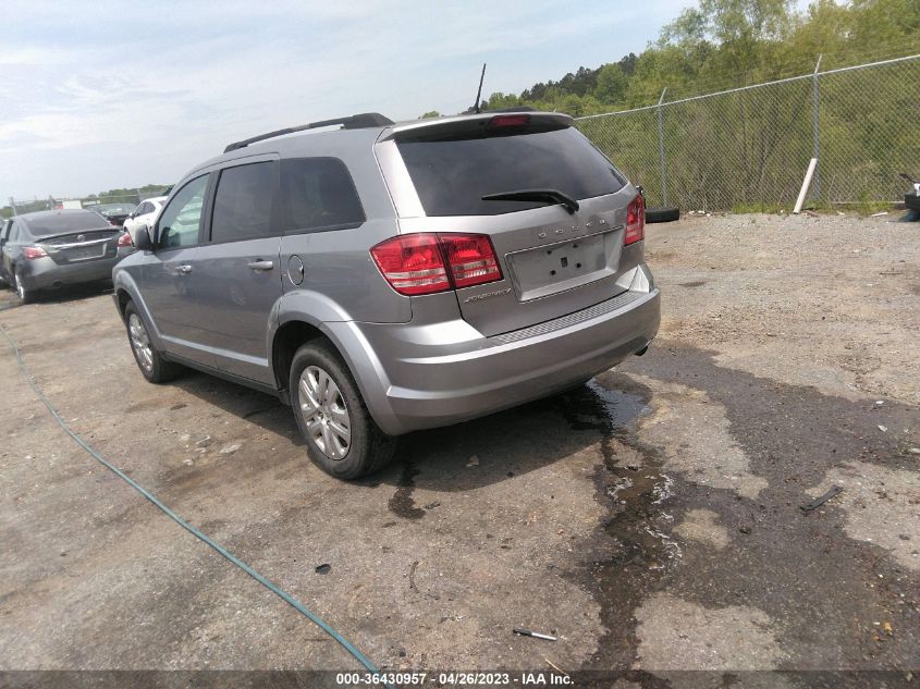 2017 DODGE JOURNEY SE - 3C4PDCAB3HT563403