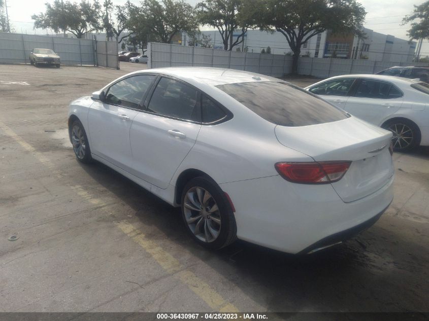 2015 CHRYSLER 200 S - 1C3CCCBB2FN675983