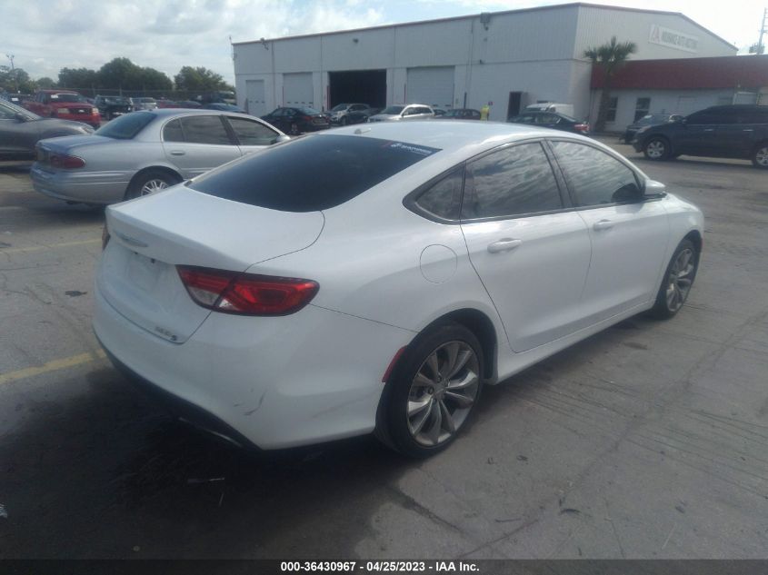 2015 CHRYSLER 200 S - 1C3CCCBB2FN675983