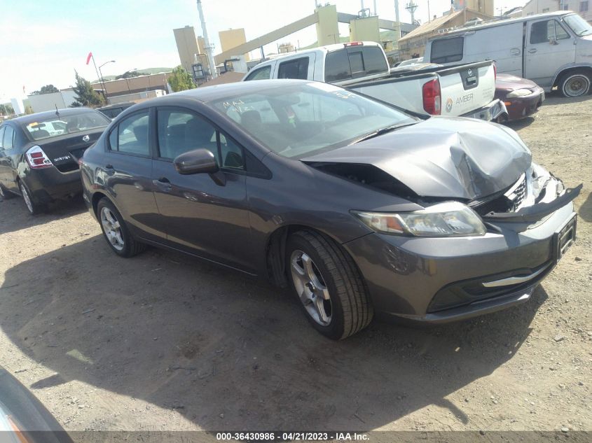 2014 HONDA CIVIC SEDAN LX - 19XFB2F51EE250462