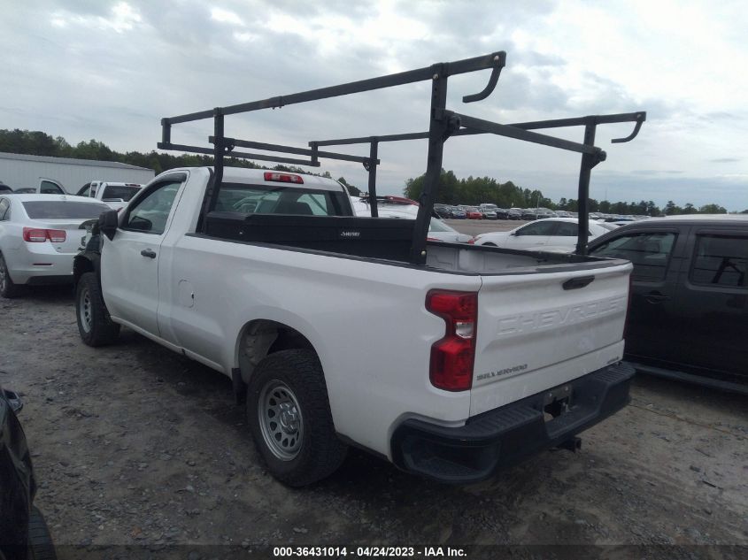 2020 CHEVROLET SILVERADO 1500 WORK TRUCK - 3GCNWAEH0LG121507