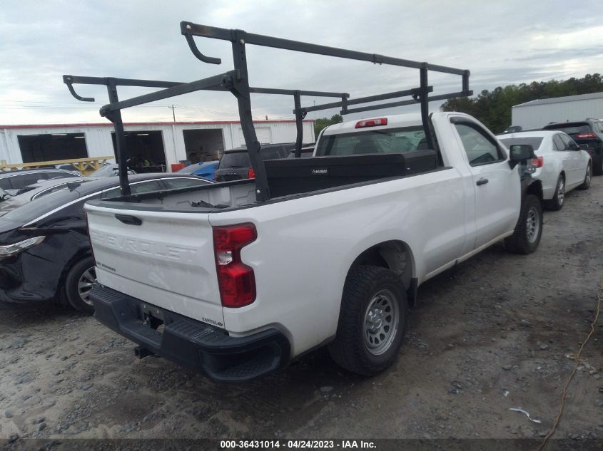 2020 CHEVROLET SILVERADO 1500 WORK TRUCK - 3GCNWAEH0LG121507