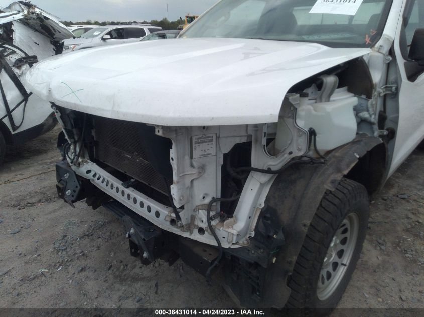 2020 CHEVROLET SILVERADO 1500 WORK TRUCK - 3GCNWAEH0LG121507