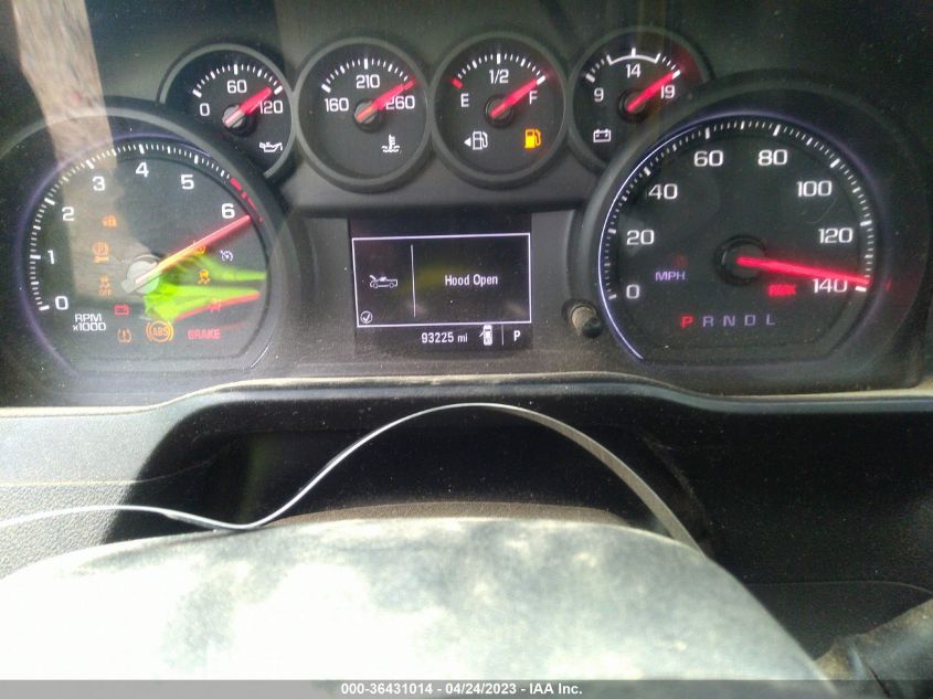 2020 CHEVROLET SILVERADO 1500 WORK TRUCK - 3GCNWAEH0LG121507