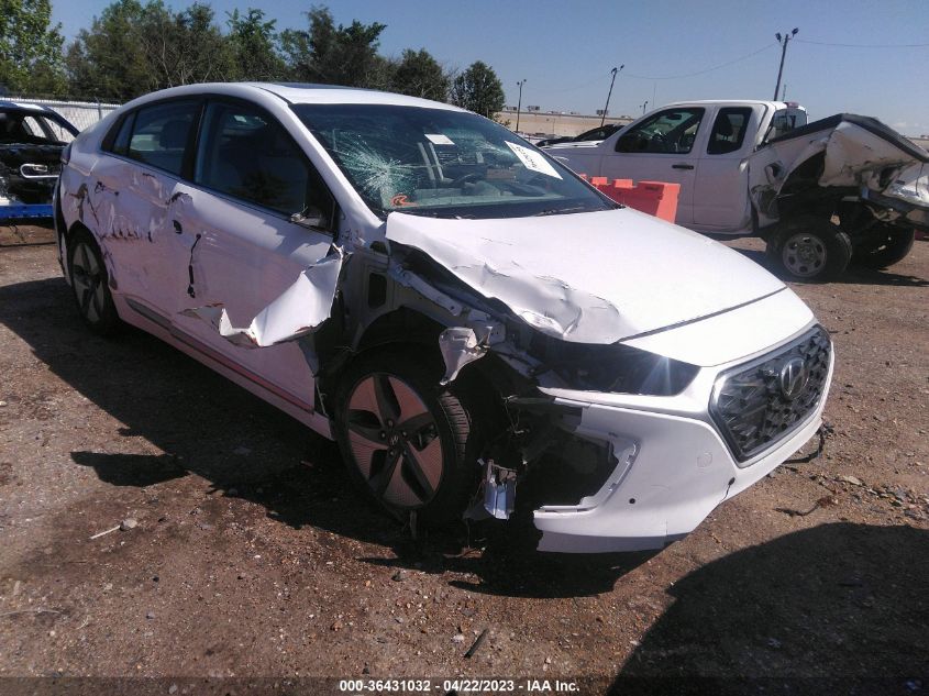 2020 HYUNDAI IONIQ HYBRID LIMITED - KMHC05LC7LU210104
