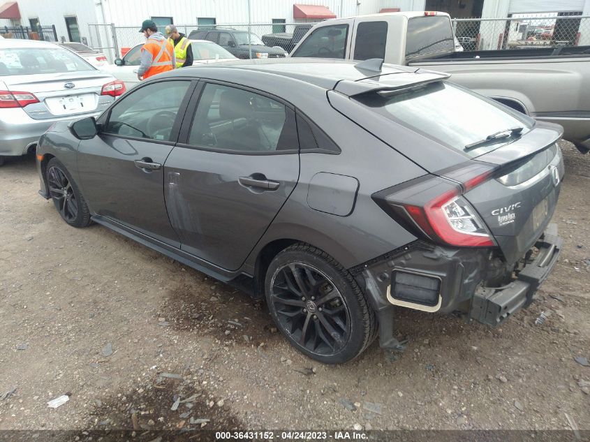 2021 HONDA CIVIC HATCHBACK SPORT - SHHFK7H4XMU223561