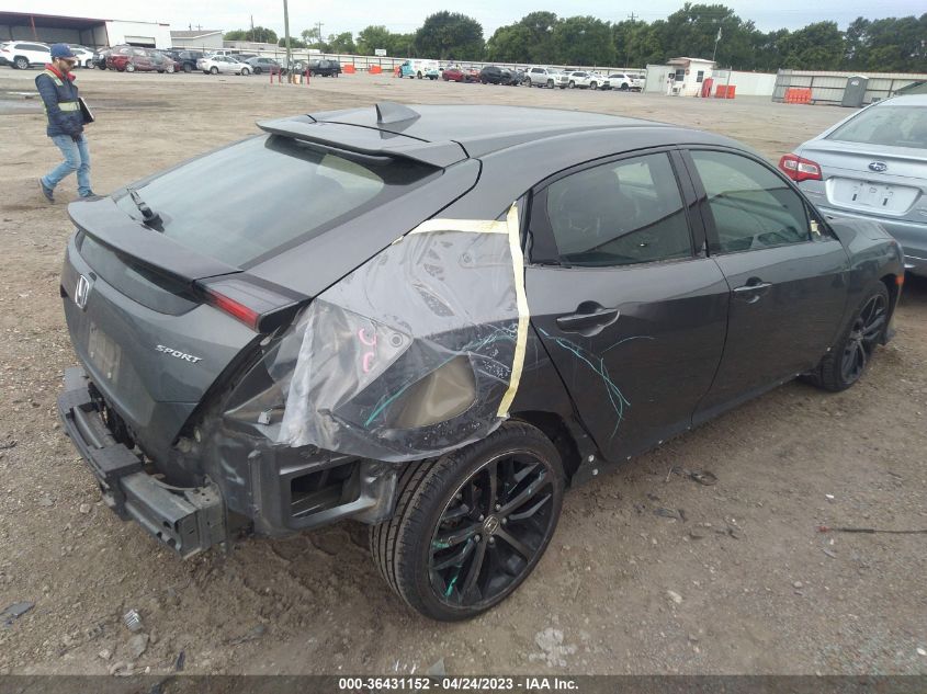 2021 HONDA CIVIC HATCHBACK SPORT - SHHFK7H4XMU223561