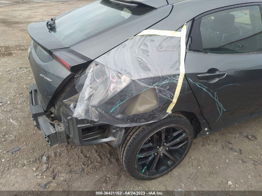 2021 HONDA CIVIC HATCHBACK SPORT - SHHFK7H4XMU223561