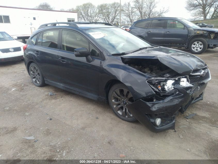2016 SUBARU IMPREZA WAGON 2.0I SPORT PREMIUM - JF1GPAP67G8250928
