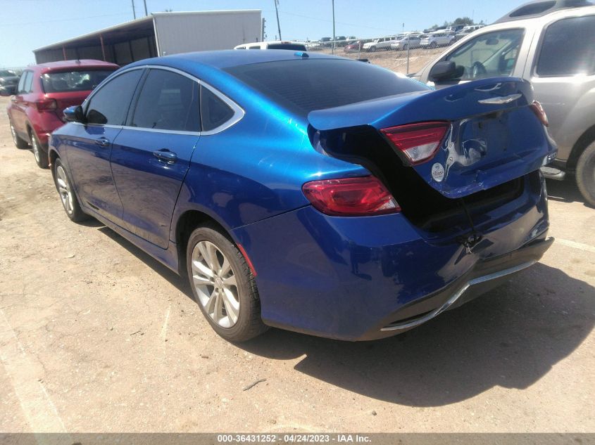 2016 CHRYSLER 200 LIMITED - 1C3CCCAB7GN168192