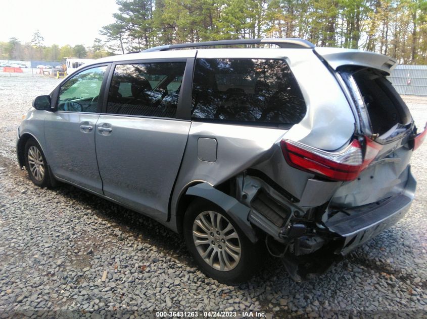 2015 TOYOTA SIENNA XLE/XLE AAS/LTD - 5TDYK3DCXFS638071