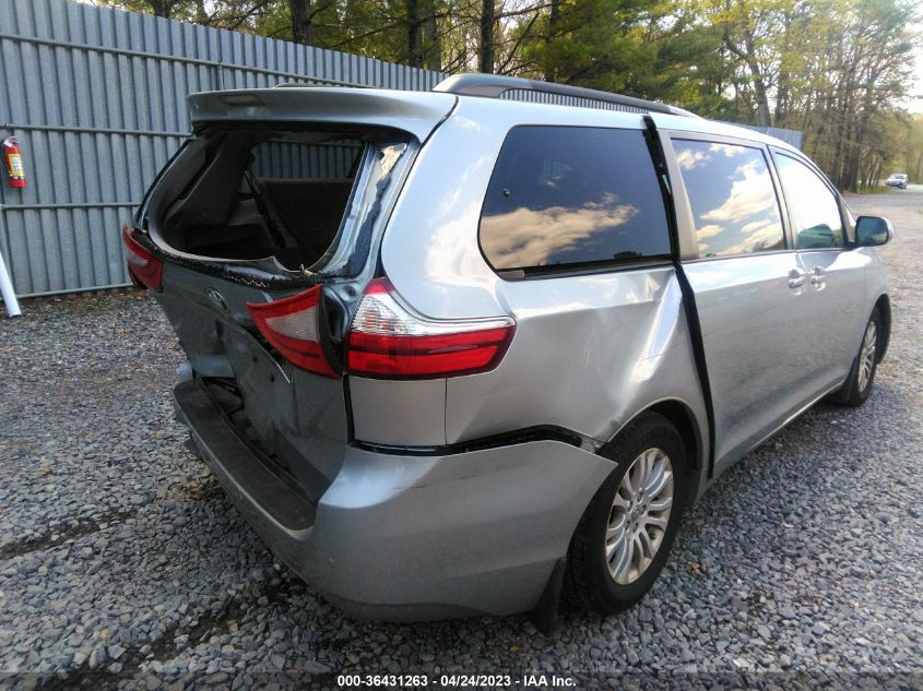 2015 TOYOTA SIENNA XLE/XLE AAS/LTD - 5TDYK3DCXFS638071