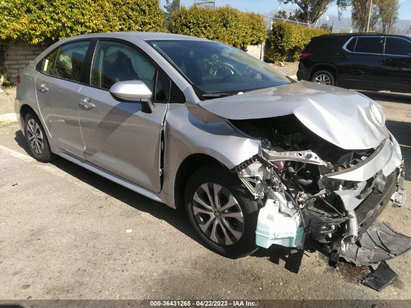 2022 TOYOTA COROLLA HYBRID LE - JTDEAMDE8N3000267