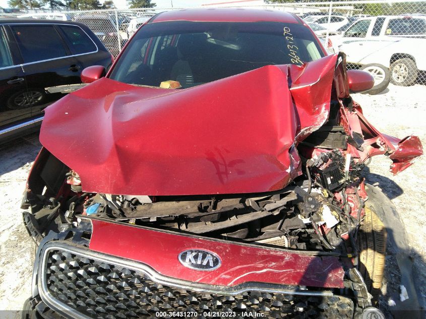 2018 KIA SPORTAGE LX - KNDPM3AC4J7462227