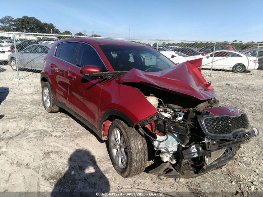 2018 KIA SPORTAGE LX - KNDPM3AC4J7462227