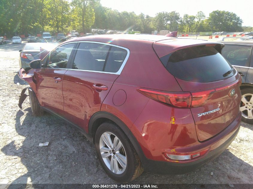 2018 KIA SPORTAGE LX - KNDPM3AC4J7462227