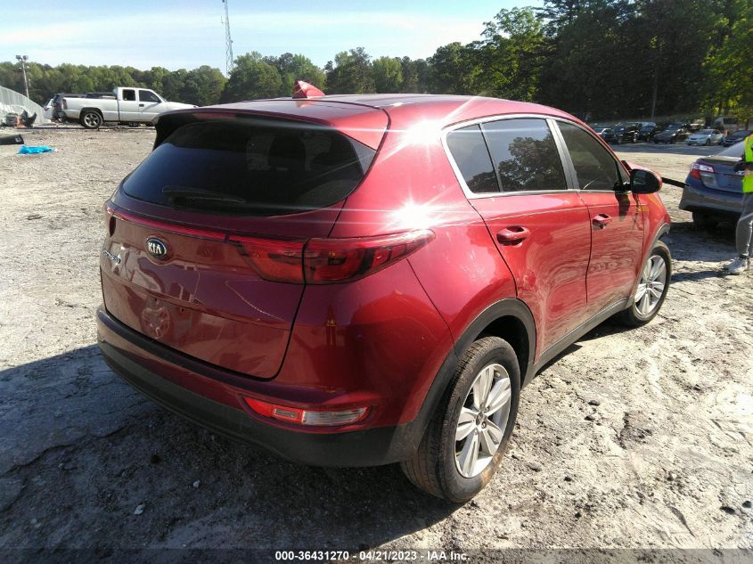 2018 KIA SPORTAGE LX - KNDPM3AC4J7462227