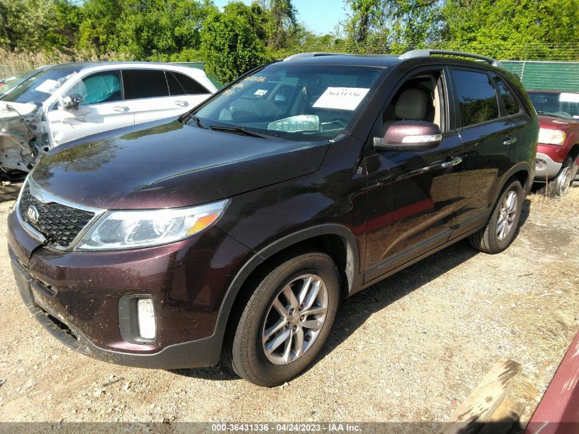 2014 KIA SORENTO LX - 5XYKT4A68EG489498