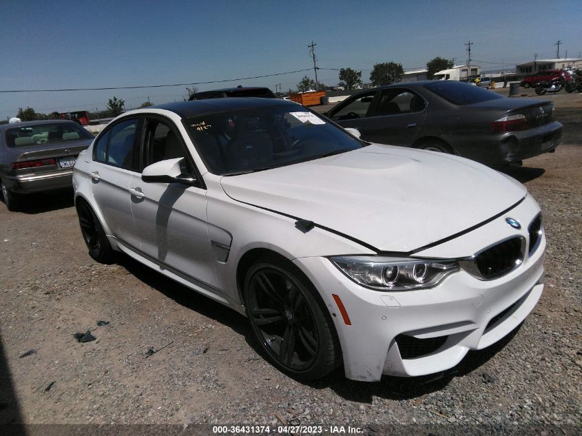 2015 BMW M3 - WBS3C9C55FP803055