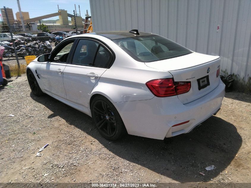 2015 BMW M3 - WBS3C9C55FP803055