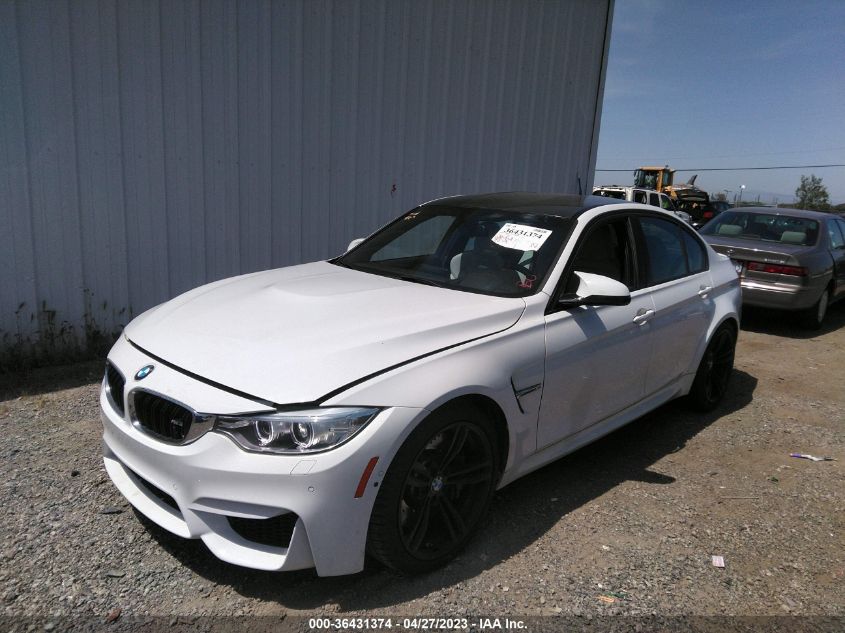 2015 BMW M3 - WBS3C9C55FP803055