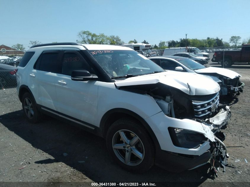2017 FORD EXPLORER XLT - 1FM5K8D87HGD10594