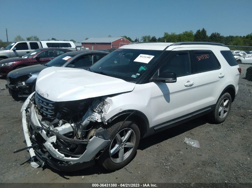 2017 FORD EXPLORER XLT - 1FM5K8D87HGD10594