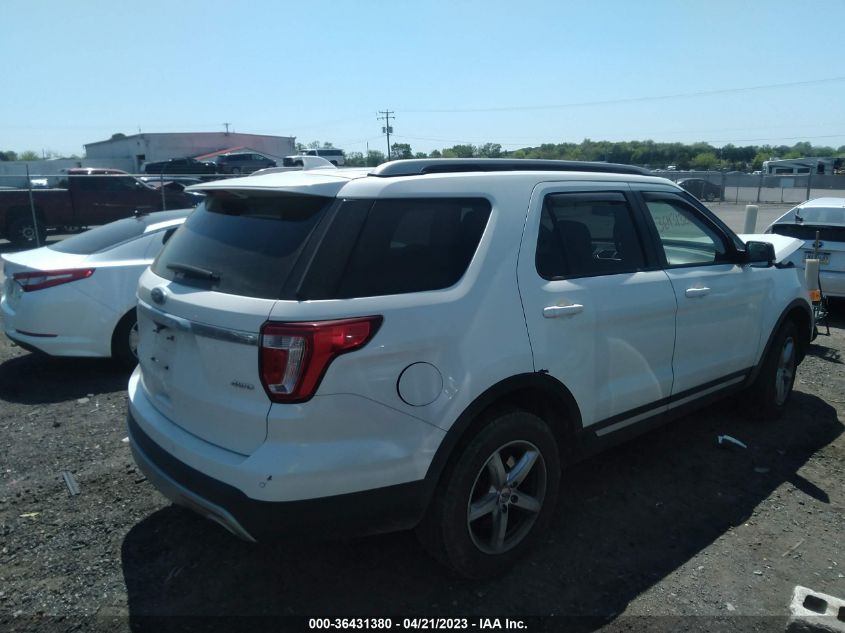 2017 FORD EXPLORER XLT - 1FM5K8D87HGD10594