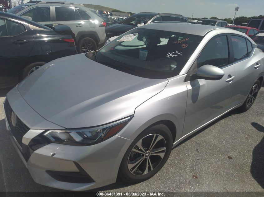 2021 NISSAN SENTRA SV - 3N1AB8CVXMY293196